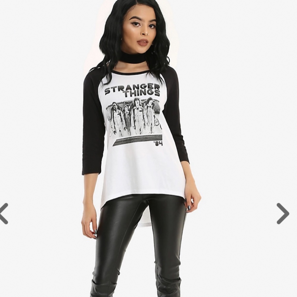 Stranger Things Ghostbusters Combo Raglan T-Shirt - image 3